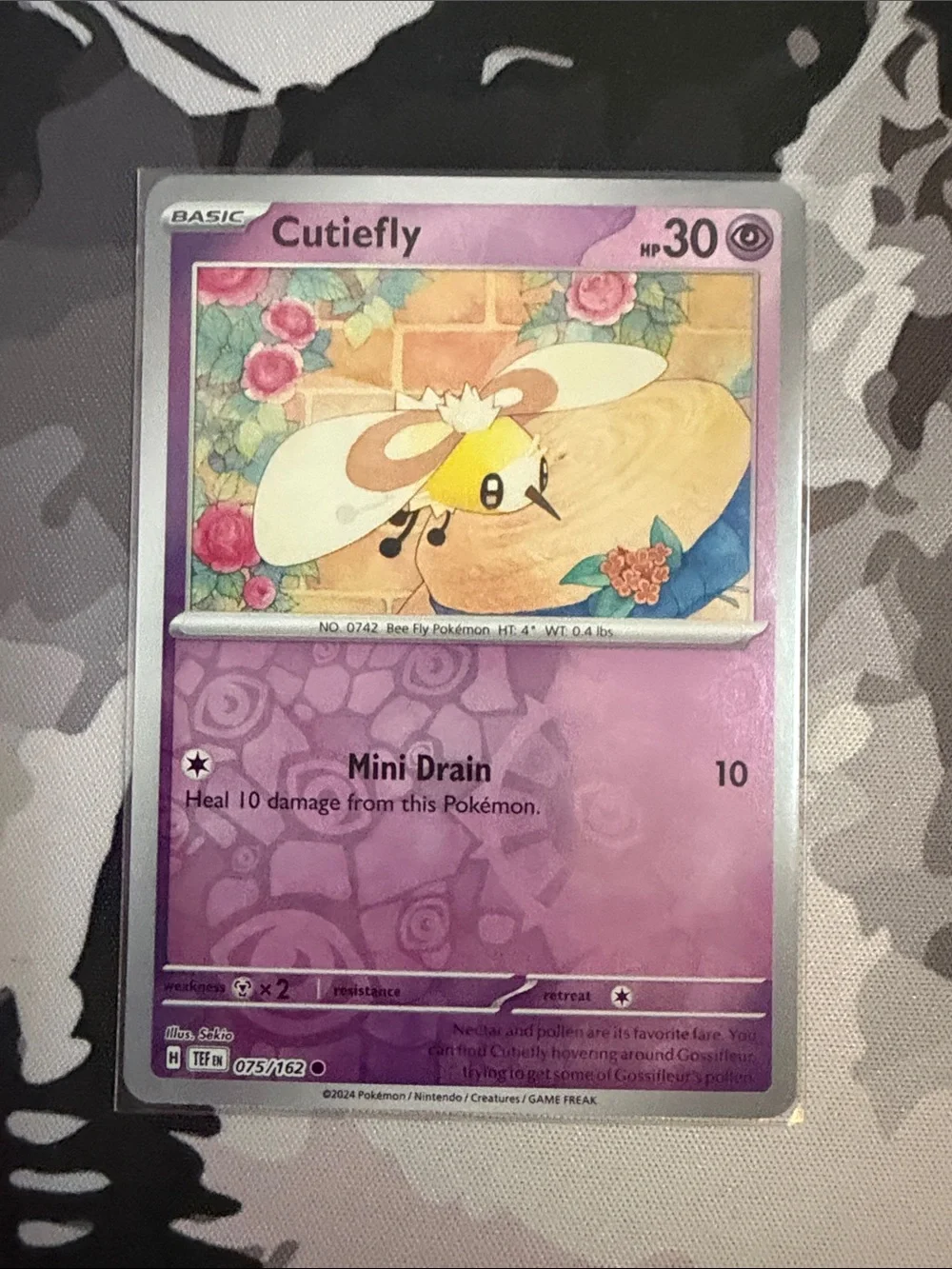 Cutiefly & Ribombee Pokémon Evolution Reverse Holo Card Lot 🧚 | 2 Cards ✨5/$25✨